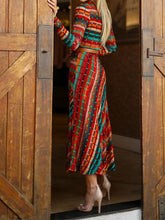 Load image into Gallery viewer, Retro Long Knitted Dress
