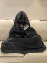 Load image into Gallery viewer, Pure Wool Blanket Hoodie