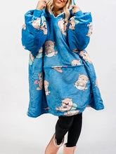 Load image into Gallery viewer, Pure Wool Blanket Hoodie