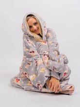 Load image into Gallery viewer, Pure Wool Blanket Hoodie