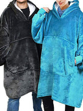 Load image into Gallery viewer, Solid Color Printed Sweatshirt Blanket