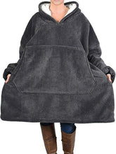 Load image into Gallery viewer, Solid Color Printed Sweatshirt Blanket