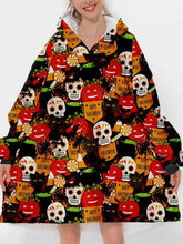 Load image into Gallery viewer, Printed Sweatshirt Blanket