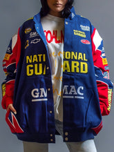Load image into Gallery viewer, Vtg National Guard Racing Jacket