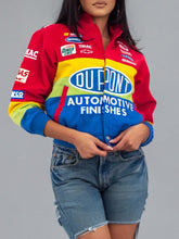 Load image into Gallery viewer, Vtg Du Pont Racing Bomber Jacket