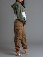 Load image into Gallery viewer, Hemp White Patchwork Angels Club Hoodie