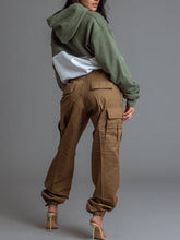 Load image into Gallery viewer, Hemp White Patchwork Angels Club Hoodie