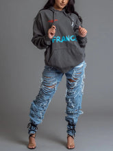 Load image into Gallery viewer, Dark Grey Team France Hoode