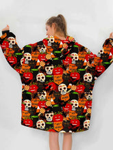 Load image into Gallery viewer, Printed Sweatshirt Blanket
