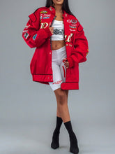 Load image into Gallery viewer, Vtg Budweiser Racing Jacket
